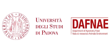 Logo dell'Università degli Studi di Padova e del Dipartimento di Agronomia, Animali, Alimenti, Risorse naturali e Ambiente